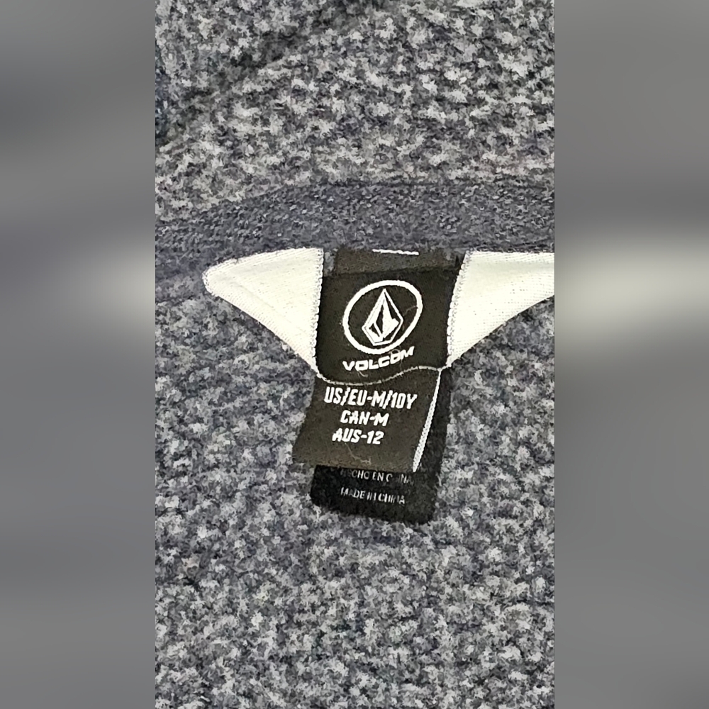 Volcom Zip Up Blue Hoodie Jacket - Picture 8 of 12